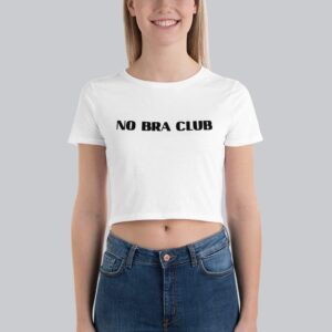 No Bra Club | Women’s Crop Tee