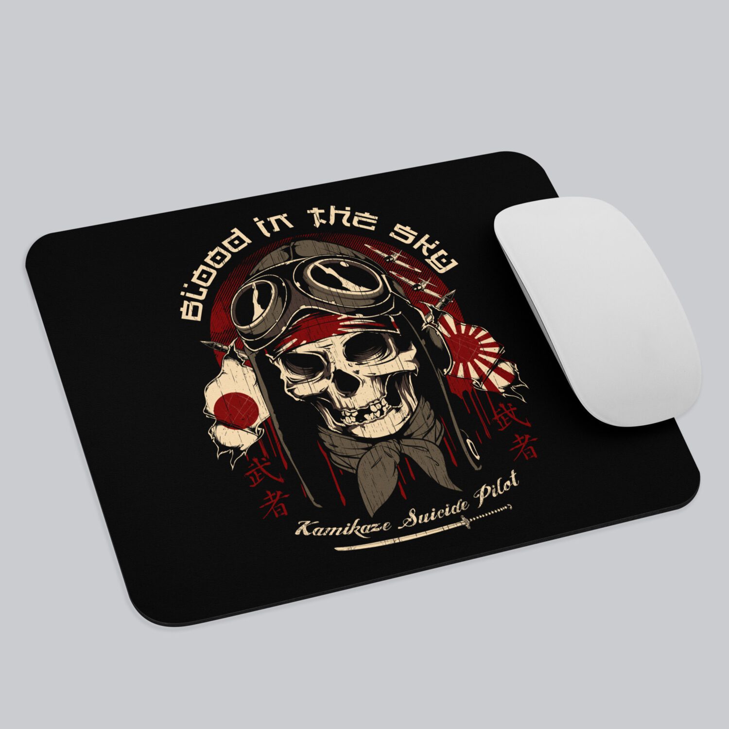 Blood in the Sky (Kamikaze Pilot) | Mouse pad