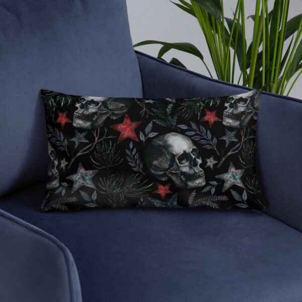 Basic Pillow 'Witchy Winter - Skulls'