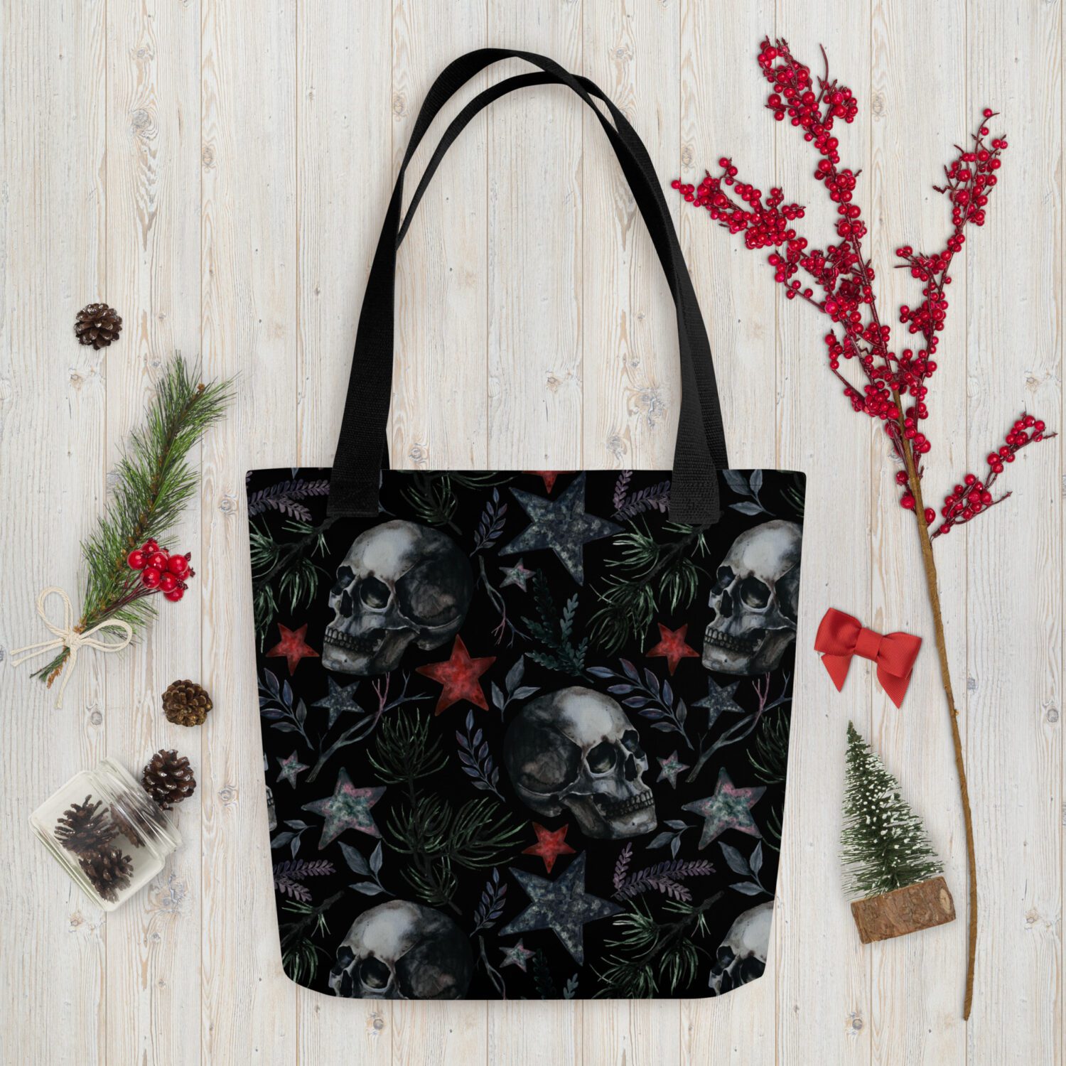 Tote bag 'Whitchy Winter'
