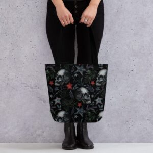 Tote bag 'Whitchy Winter'