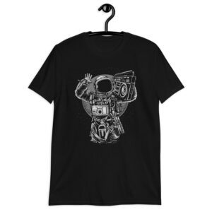 Basic T-Shirt ‘Astronaut Boombox’