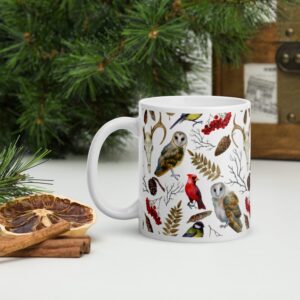 Mug ‘Whitchy Winter – Birds’