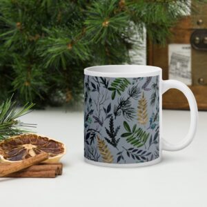 Mug ‘Witchy Winter BW Plants III’