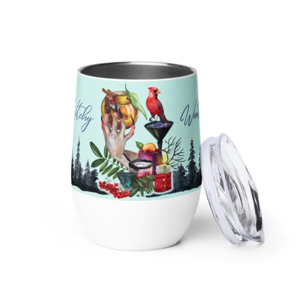 Wine tumbler 'Witchy Winter'