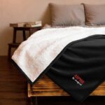 Premium sherpa blanket 'Aspire to inspire'