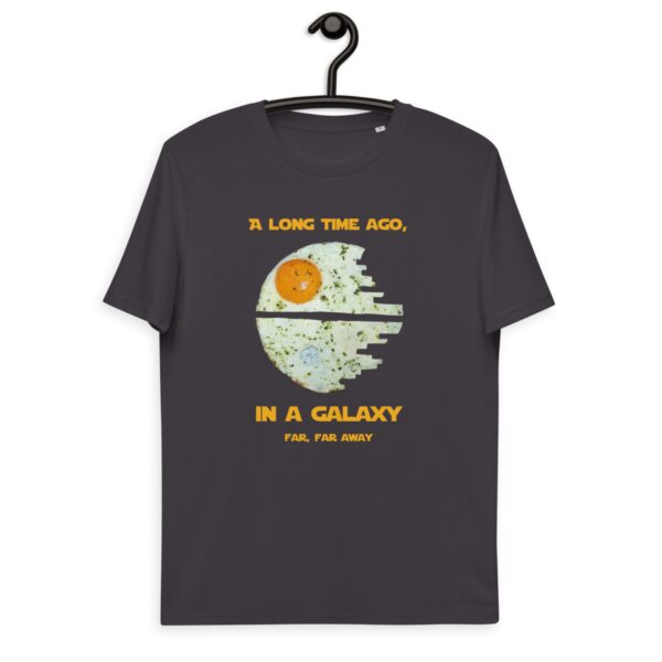 Unisex organic t-shirt 'A Long Time Ago in a Galaxy'