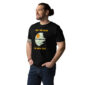 Unisex organic t-shirt 'Mat the Eggs Be with You'
