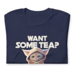 Unisex t-shirt 'Want Some Tea?'