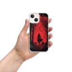 Clear Case for iPhone® "Little Girl into the Red Woods"