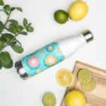 Stainless Steel Water Bottle "Daisies"