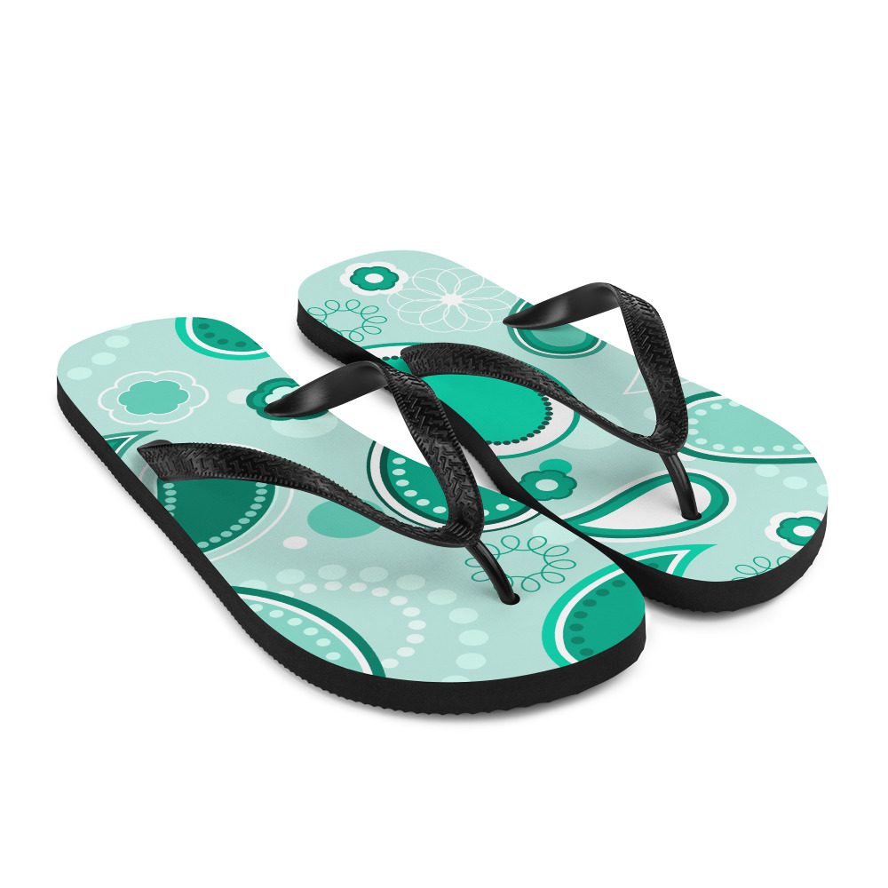 Flip-Flops “Turquoise drops”
