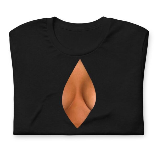 Women's t-shirt DECOLLETE | Dark skin