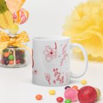 Custom Mug with Your Name “B” letter, red