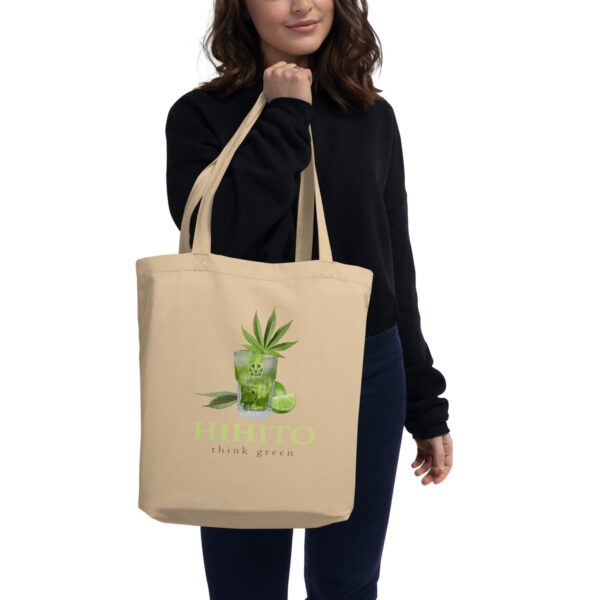 Eco Tote Bag "Hihito. Think green"