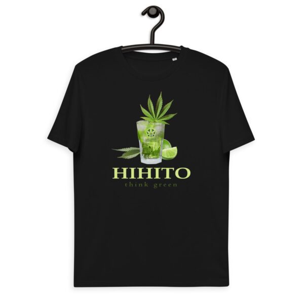 Organic cotton t-shirt "Hihito. Think green"