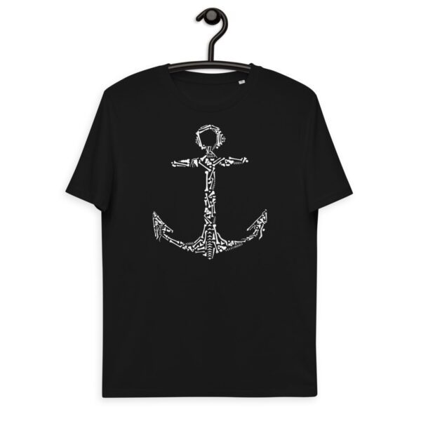 Unisex organic cotton t-shirt "Anchor from Bones"