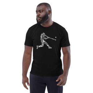 Unisex organic cotton t-shirt "Baseball Player"
