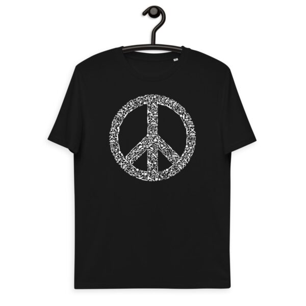 Unisex organic cotton t-shirt "War and Peace"