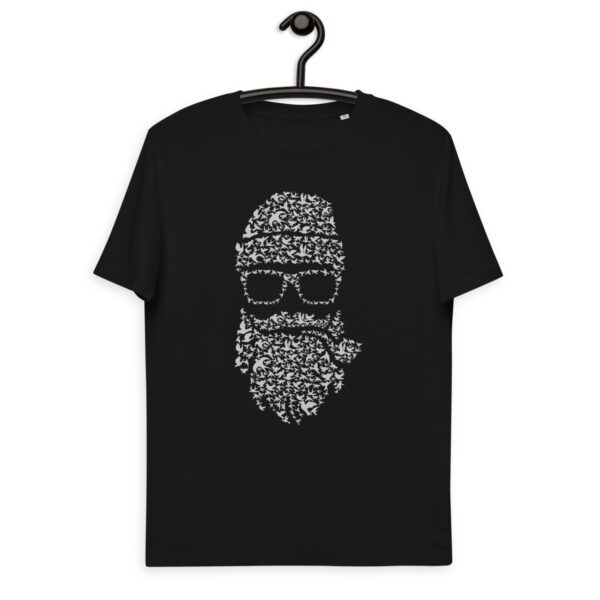 Mens organic cotton t-shirt "Birds Beard"