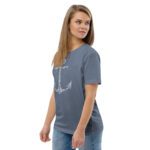 Unisex organic cotton t-shirt "Anchor from Bones"