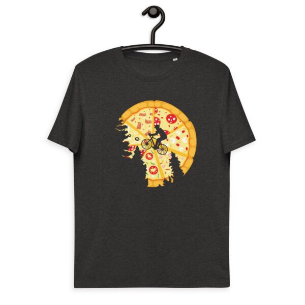 Unisex organic cotton t-shirt "Pizza Moon"