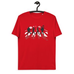Unisex organic cotton t-shirt "Abbey Road Killers"