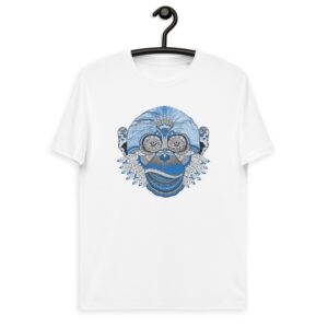 Organic cotton t-shirt "Mandala Monkey"