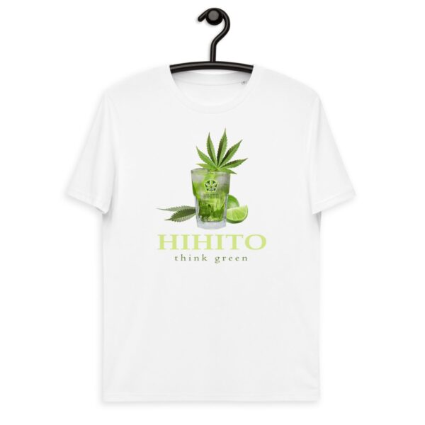 Organic cotton t-shirt "Hihito. Think green"
