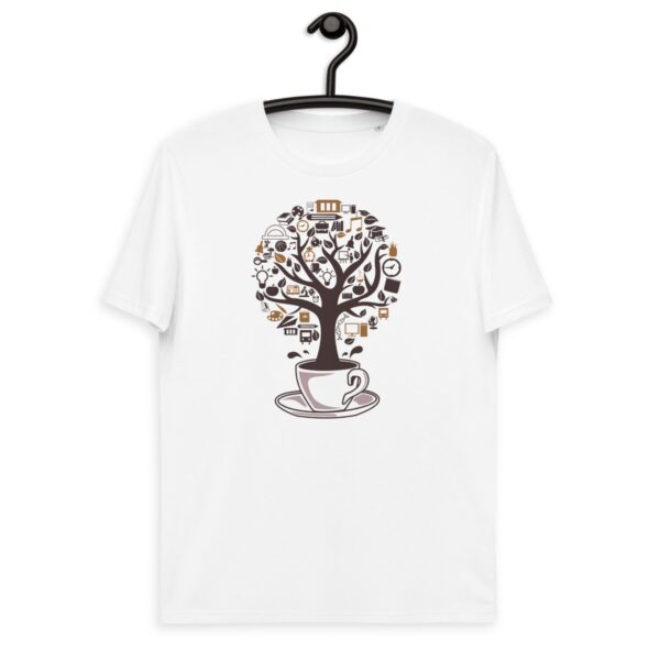 Unisex organic cotton t-shirt "Coffee Tree"