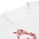 Unisex organic cotton t-shirt "Chainsaw"