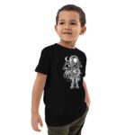 Organic cotton kids t-shirt "Astronaut with Doll"