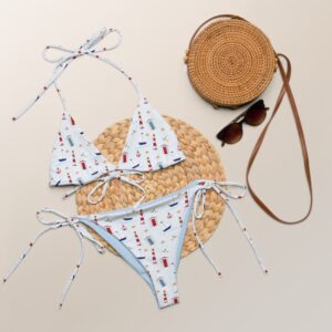 Recycled string bikini "Sea Vibes"