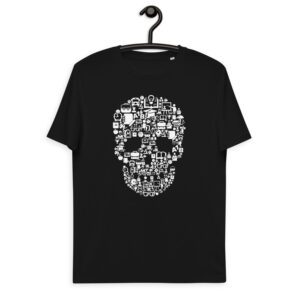 Unisex organic cotton t-shirt "Dead school"