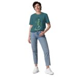 Unisex organic cotton t-shirt "Seahorse"