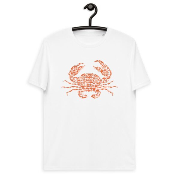 Unisex organic cotton t-shirt "Crab"