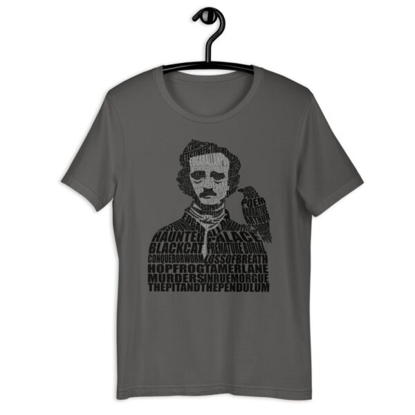 Unisex t-shirt "Edgar Alan Poe Calligram"