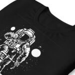 Unisex t-shirt "Astronaut on Bicycle"