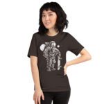 Unisex t-shirt "Astronaut Skater"