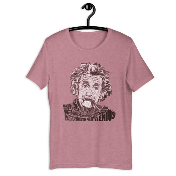 Unisex t-shirt "Albert Einstein Calligram"