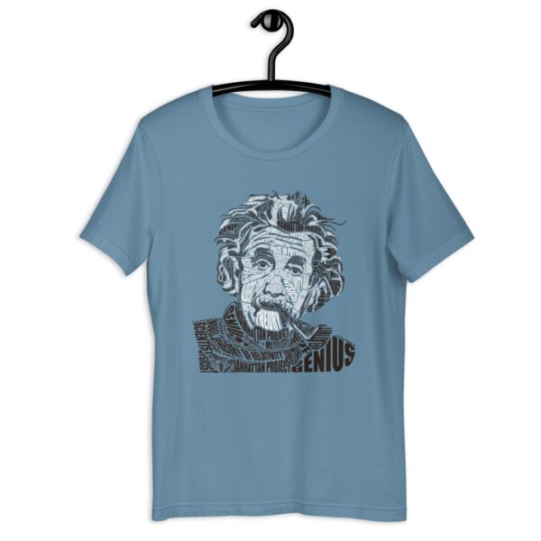 Unisex t-shirt "Albert Einstein Calligram"