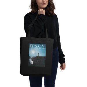 Eco Tote Bag "Lighthouse. It's on"