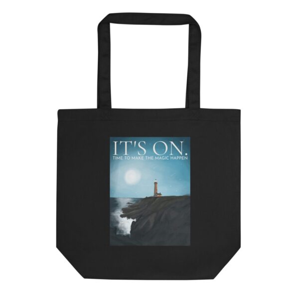 Eco Tote Bag "Lighthouse. It's on"