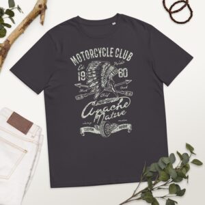 Unisex organic cotton t-shirt "Apache Motor Club / Vintage Serie"