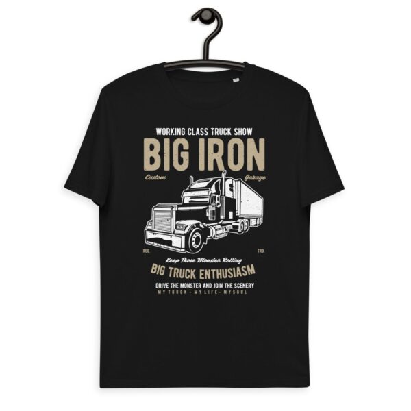 Unisex organic cotton t-shirt “Big Iron / Vintage Serie”