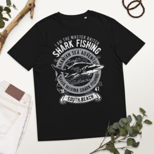 Unisex organic cotton t-shirt “Shark / Vintage Serie”