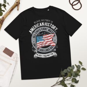 Unisex organic cotton t-shirt “American History / Vintage Serie”