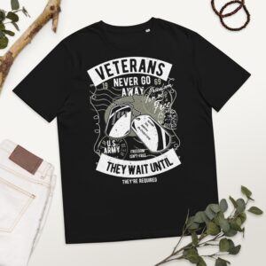 Unisex organic cotton t-shirt “Army Chain / Vintage Serie”