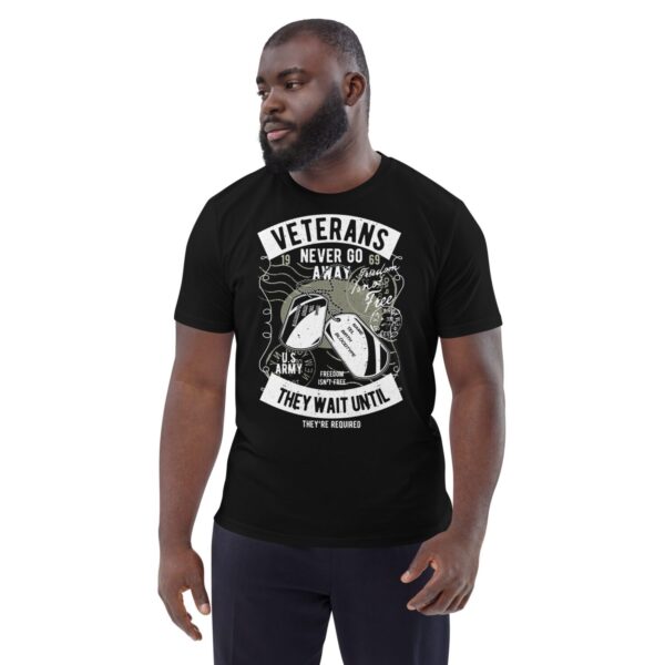 Unisex organic cotton t-shirt “Army Chain / Vintage Serie”