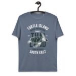 Unisex organic cotton t-shirt "Turtle Island / Vintage Serie"